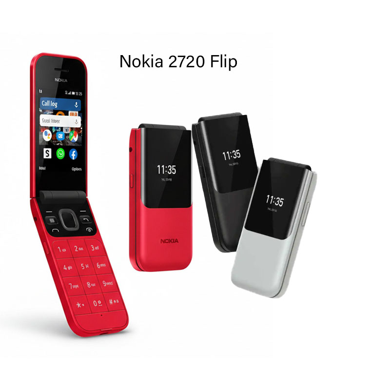 Nokia 2720 4G Flip Button Phone Product Image